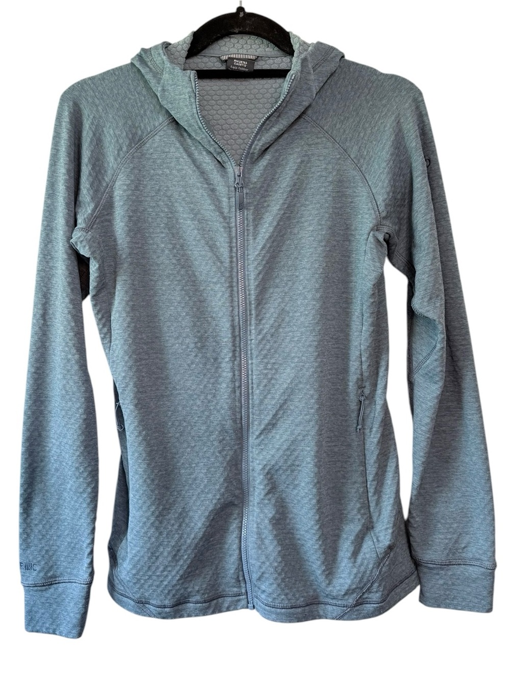 RAB Women's Nexus Zip Up Fleece Hooded Jacket Orion Blue Size Small